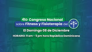 4to Congreso Nacional sobre Fitness y Fisioterapia del IDFF [upl. by Aiekahs95]