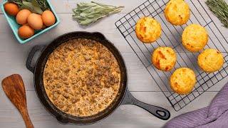 LowCarb Biscuits and Gravy [upl. by Raseda302]