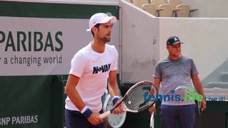 Djokovic and Coric  French Open [upl. by Oribella967]