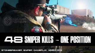 Insane sniper rifle  Milsim  Swamp Sniper [upl. by Aisaim]