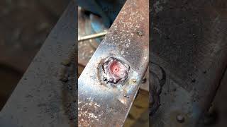 The secret of the welder with large holes in thin metal welding weld weldingtricks [upl. by Sadoc]