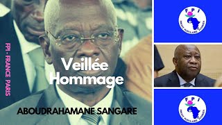 France  Politique  Côte dIvoire Veillée dhommage à la mémoire d Aboudramane Sangaré à Paris [upl. by Jeroma67]