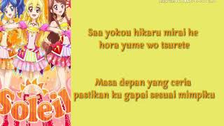 Aikatsu Idol Activity SoleilVer FullLyricsSubtitle Indonesia [upl. by Weibel]