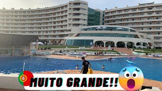 Hotel muito grande em Albufeira bem no centro Hotel Paraíso de Albufeiradeferiascomoexecutivo [upl. by Novyart]