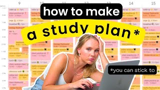 You’re NOT stupid Your Schedules Are  The AntiStudy Plan Method [upl. by Nairoc]