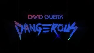 David Guetta  Dangerous Official video Teaser Tomorrow [upl. by Tertias]