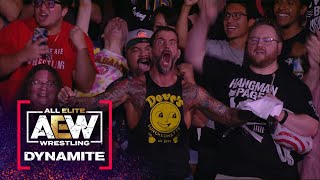 CM Punk Sends Chicago Into a Frenzy When He Accepts Moxleys Open Challenge  AEW Dynamite 83122 [upl. by Sheeree]