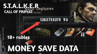 Stalker Call Of Pripyat money save data fresh beginning [upl. by Lizbeth897]