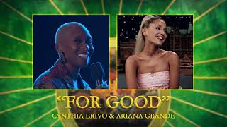 For Good  Cynthia Erivo amp Ariana Grande Youtube Shorts Fanmade Wicked Trial Duet [upl. by Anaujahs]