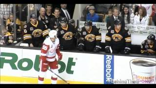 Chris Kelly hits Kronwall [upl. by Gnen]