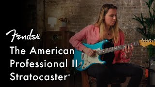 Exploring The American Professional II Stratocaster  American Professional II Series  Fender [upl. by Nessa247]