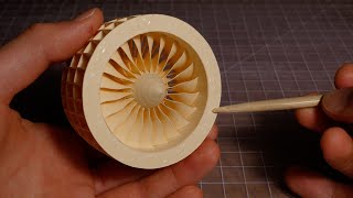 OVERPOWERED  Paper GE90115B Engine Model Timelapse [upl. by Mehitable]