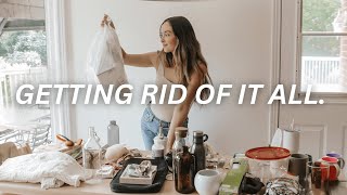 decluttering my entire house in 2 hours  minimalist decluttering [upl. by Tankoos]