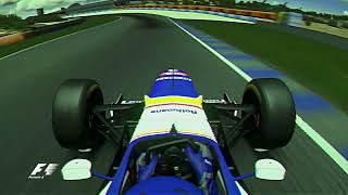 Williams FW19 Onboard at Jerez [upl. by Aerdnak836]