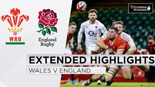 Wales v England  EXTENDED Highlights  Thriller at the Principality  2021 Guinness Six Nations [upl. by Scarrow971]