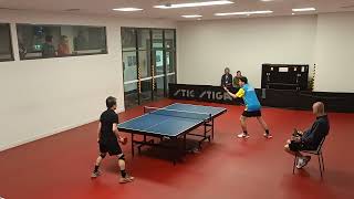 2024 sndtta div 2 final series round 1 Clement Siu vs Harry He set 2 [upl. by Nainatrad]