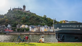 Sailing and cycling along the vineyards of the river Moselle [upl. by Zacek159]