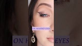 HOW TO FIX EYESHADOW CREASING ON HOODED EYES✔️ [upl. by Mimi]