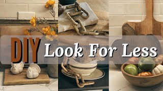 EASY FALL DIYS  POTTERY BARN and McGee and Co DUPES  FALL DECORATING IDEAS [upl. by Ganley495]