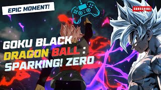 What If Black Goku Story Walkthourght Gameplay Dragon Ball Sparking Zero [upl. by Noak]