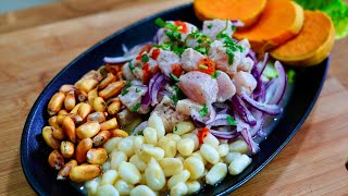 ¡Ceviche perfecto en 1 minuto 🇵🇪Ceviche de pescado peruano fácil y delicioso Short [upl. by Paymar100]