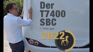 Der Etrusco T7400 SBC Face 2 Face Modell 2022 Jetzt ansehen und bestellen Neue Wohnmobile [upl. by Adnowat]