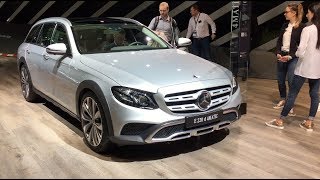 MercedesBenz E 220d 4MATIC All Terrain 2017 In detail review walkaround Interior Exterior [upl. by Gmur]