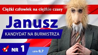 JANUSZ KANDYDUJE NA BURMISTRZA  Kabaret Czwarta Fala [upl. by Haakon]