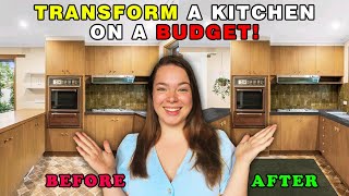 Transforming YOUR Kitchen on a BUDGET  Home Review [upl. by Leiser]