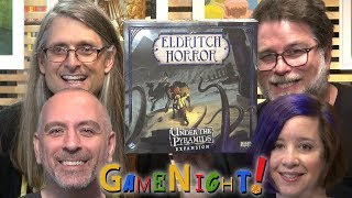 Eldritch Horror Under the Pyramids  GameNight Se6 Ep15  How to Play and Playthrough [upl. by Jemena650]