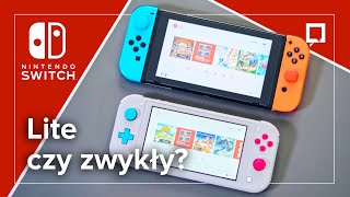 Nintendo Switch czy Switch Lite Porównanie konsol [upl. by Lemaceon931]