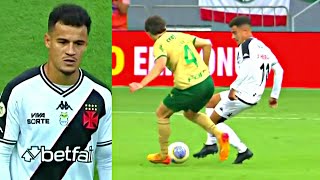 Philippe Coutinho em Vasco vs Palmeiras 22092024 [upl. by Atil]