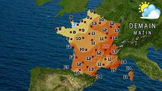 Prévision météo France du Lundi 8 au Dimanche 14 Avril 2024 [upl. by Bettye]