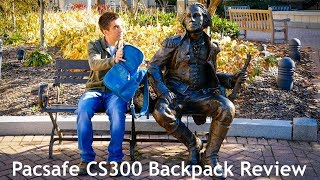 UltraSecure Backpack For Women Pacsafe Citysafe CS300 Review [upl. by Ocin416]