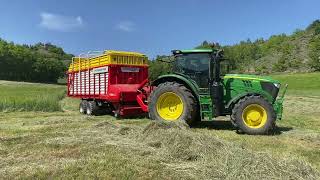 Mise en route autochargeuse Pottinger primo 451 [upl. by Anesusa]