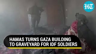 On Cam Israeli Soldiers Fall Prey To Hamas Trap In Gaza  Watch Bodycam Footage Of Ambush [upl. by Constance]