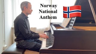 Norway National Anthem Piano  Ja Vi Elsker Dette Landet [upl. by Ycal680]