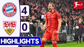 Bayern Munich vs VfB Stuttgart 40  Highlights amp Goals  Bundesliga 202425 [upl. by Jenine868]