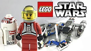 LEGO Star Wars Bwing at Rebel Control Center review 2000 set 7180 [upl. by Bowie]