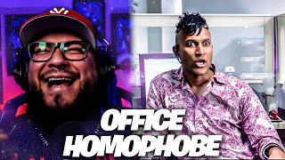 Key amp Peele  Office Homophobe Reaction [upl. by Acinahs]