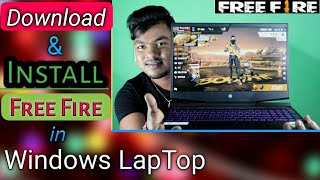 How To Install Free Fire In Windows  windows 10 laptop me freefire kaise install kare [upl. by Eberhard]