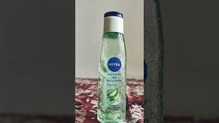 Nivea gel body lotion is perfect for those who dont like heavy body lotion🎀 nivea ytshorts yt [upl. by Niak644]