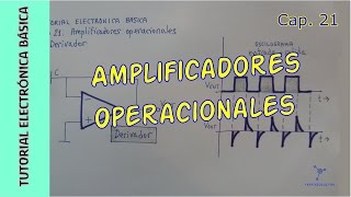 Amplificadores operacionales Cap 21 Tutorial Electrónica Básica [upl. by Cassius1]