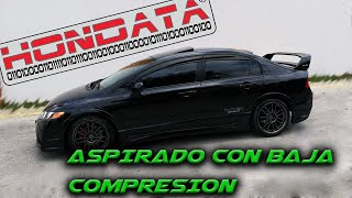 Honda Civic Si K24K20 aspirado con baja compresión por qué [upl. by Droffig12]