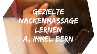 Nacken MassageKurs Bern  Einblicke  Rückenlage [upl. by Ztnarf]