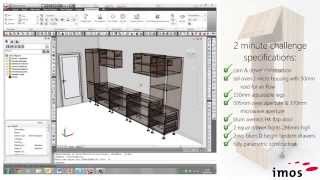 imos CAD CAM  2 minute challenge [upl. by Htebazil226]