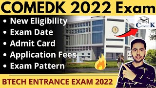 COMEDK 2022 Expected Exam Date  Eligibility Syllabus Application Form  JEE 2022  Admission 2022 [upl. by Nigam]