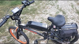 20 inch Walmart BMX Ebike conversion [upl. by Pyne]