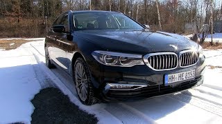 2018 BMW 520d G31 Touring 190 HP TEST DRIVE [upl. by Okemak]