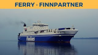 Arrival of ferry FINNPARTNER Travemünde Finnlines [upl. by Jankell612]